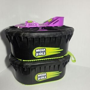 The Original Moon Shoes by Big Time Toys - Purple/Black/Green - Anti-Gravity